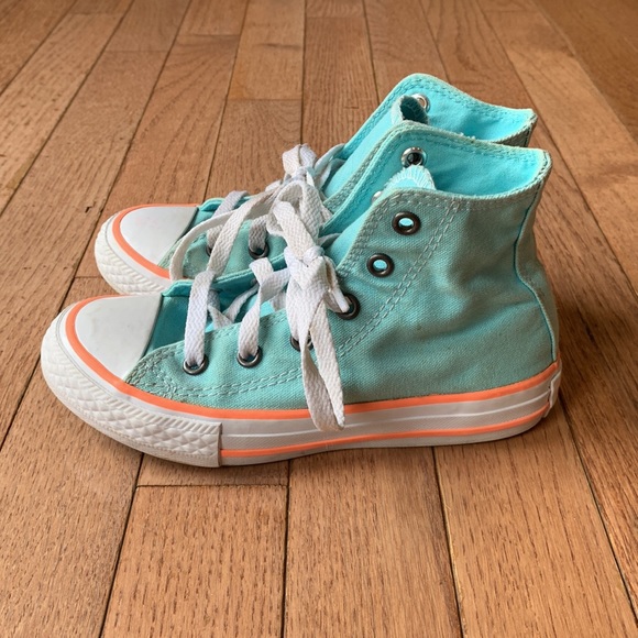 Converse chuck Taylor high top sneakers junior 12 - Picture 3 of 11